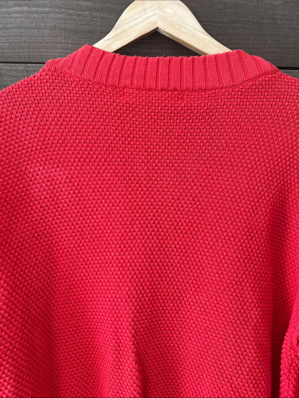 Free People Beach Women's free-est Hailee Cardi Sweater in Red/Orange Size Small - Picture 6 of 8